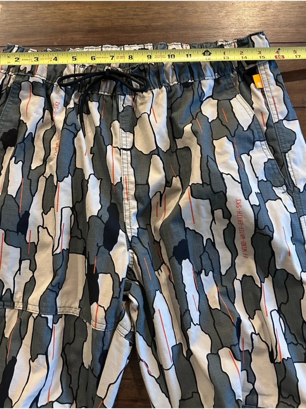 Timberland Eco Water-Resistant Camp Ripstop Jogger Pants Size Medium Camo